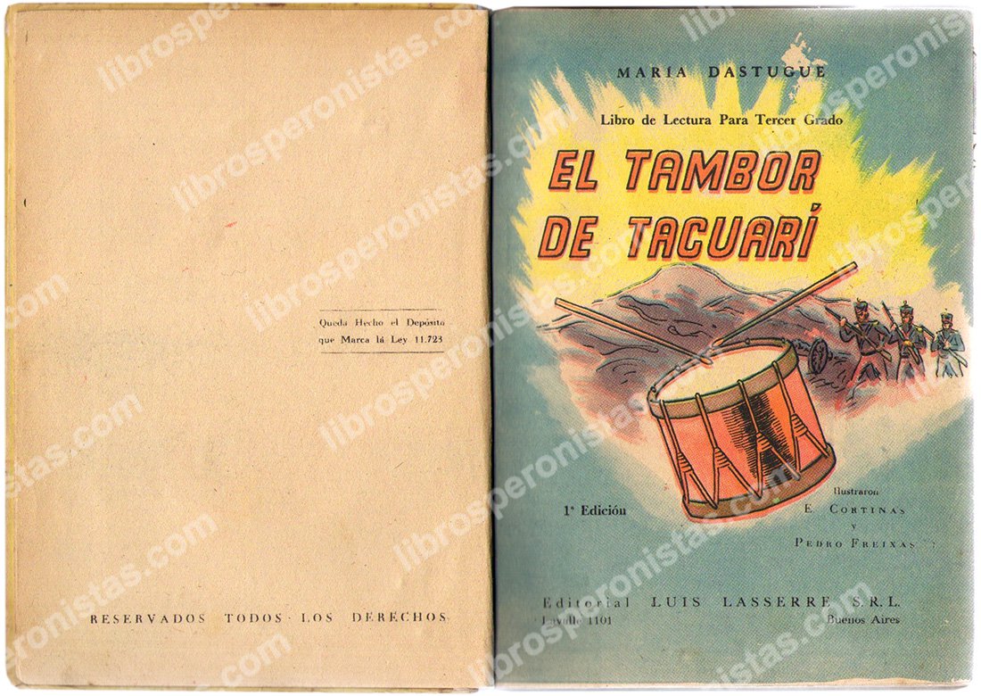 El tambor de Tacuarí, María Destugue