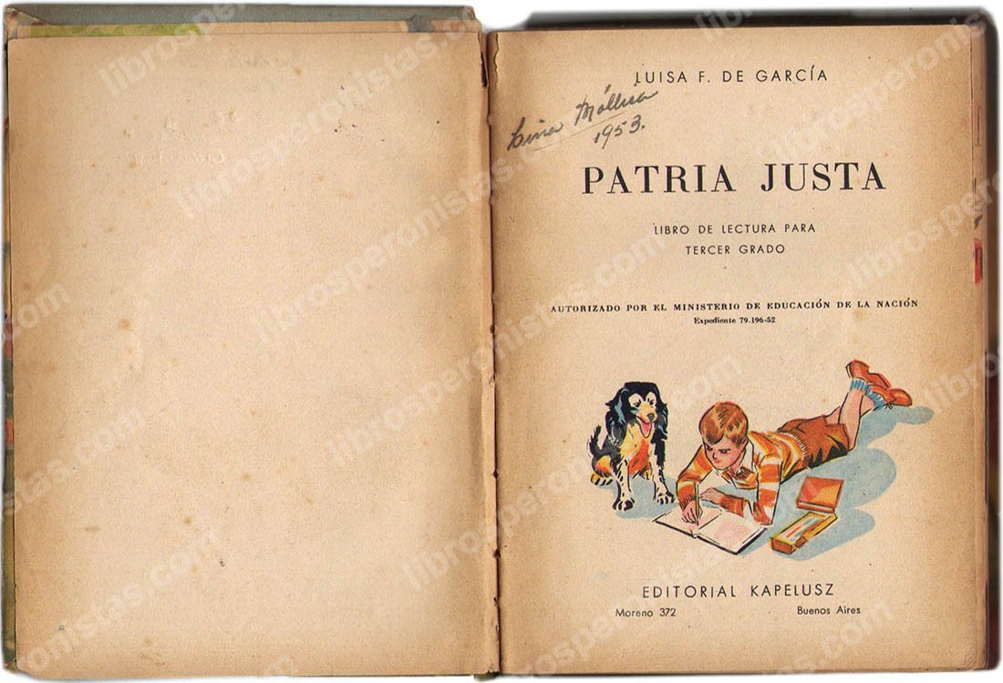 Patria Justa, Luisa F. de Garca