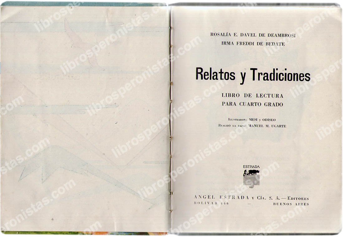 Relatos y tradiciones, Rosala E. Davel de Deambrosi e Irma Freddi de Bedate